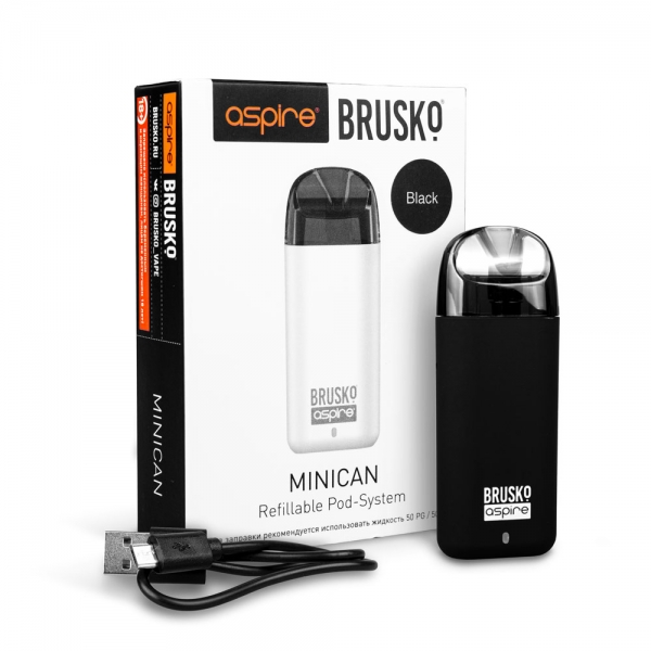 Купить Brusko Minican 350 mAh 3мл (Черный)