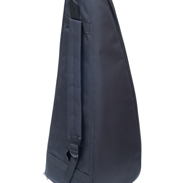 Купить Сумка-рюкзак для кальяна 70 см черная с красной подкладкой.
