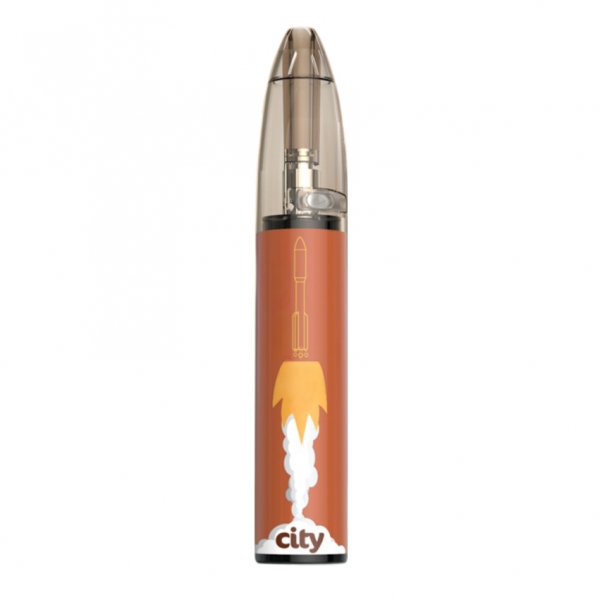 Купить City Rocket - Марс (Банан, Вишня), 4000 затяжек, 18 мг (1,8%)