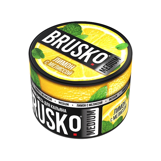 Купить Brusko Medium - Лимон с мелиссой 250г