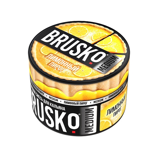 Купить Brusko Medium - Лимонный пирог 50г